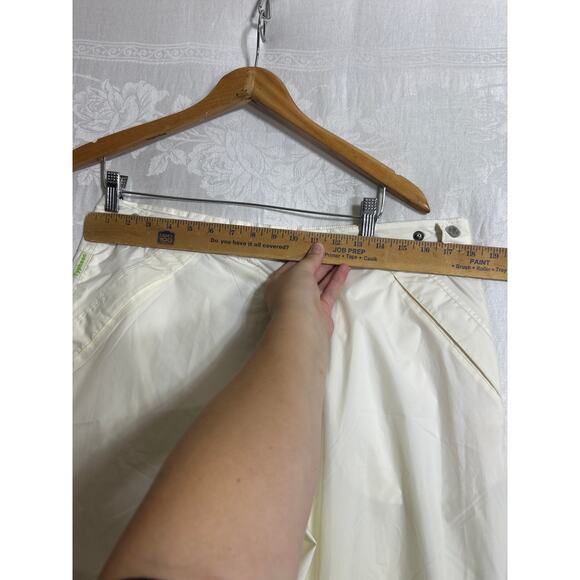 Sunice Typhoon Pants Large Off White Zip Ankles Lined Golf Waterproof Ski Snow - Picture 6 of 16